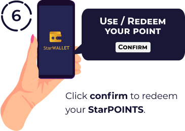 Redeem StarPOINTS